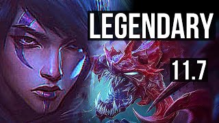 APHELIOS & Pyke vs CHO'GATH & Senna (ADC) | 17/1/4, Legendary | BR Challenger | v11.7