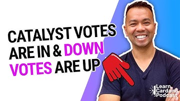 The results are in! Project Catalyst Fund 10. Down down, down votes are down.