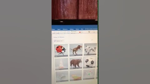 How to use 3D objects in Word 2016
