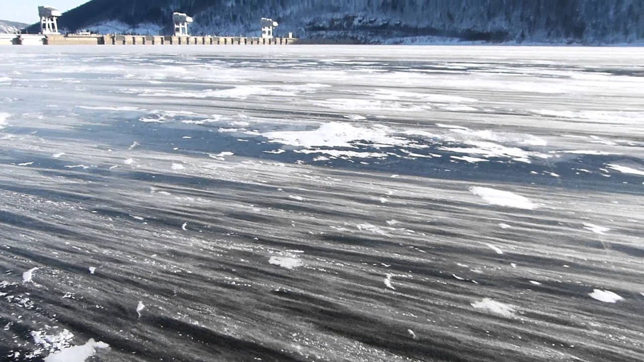 Красноярское море зимой
