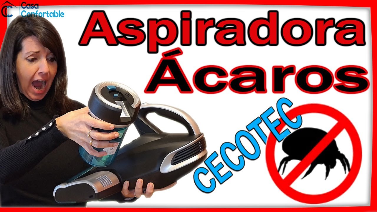 ✓ ¿La mejor aspiradora para ÁCAROS Y CHINCHES? 🦠: CECOTEC Conga Popstar  7000 Mattress [Español] 