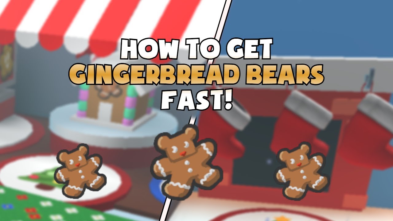 How To Get GINGERBREAD BEARS In Bee Swarm Simulator fast YouTube