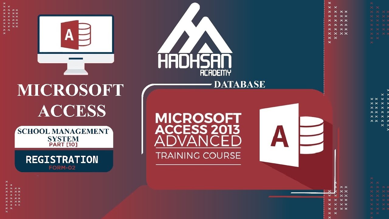 MICROSOFT ACCESS DATABASE || SCHOOL MANAGEMENT SYSTEM || PART 10 ...