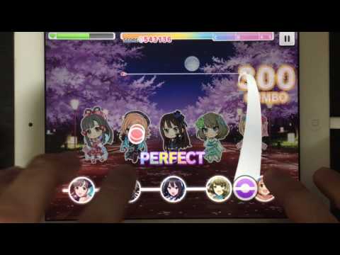 [デレステ] 桜の頃 MASTER+ [手元付き] (FULL COMBO)