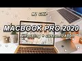 UNBOXING MY NEW MACBOOK PRO 2020 & SETUP | M1 CHIP + customization, first impressions