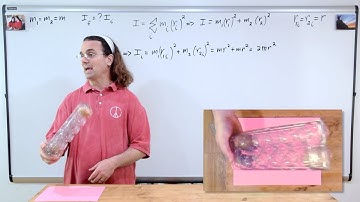 Eggs in a Carton Moment of Inertia Problem