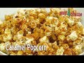 Caramel Popcorn - How to Make Caramel Popcorn with 3 Ingredients! Caramel Popcorn Recipe!