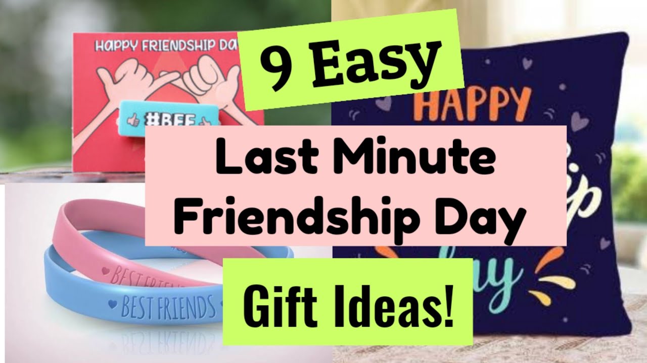 9 Easy & Simple Last Minute Gift Ideas! DIY Gift For BFF 💗 Friendship day  gift ideas 2022 