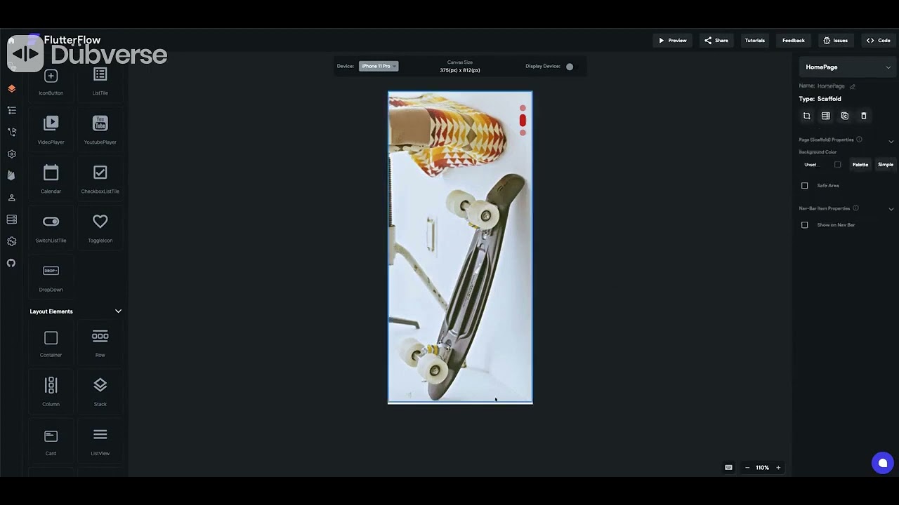 comment utiliser la page view sur flutterflow - YouTube