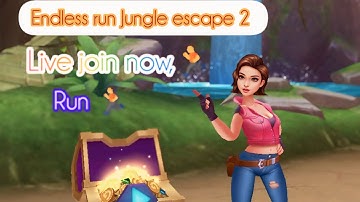 endless run Jungle escape 2 game video  watching now 🏃💯 beautiful game #live