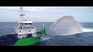 Sea trials of LNG powered trailing suction hopper dredger Minerva