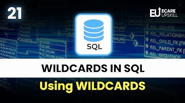 How to Use Wildcards in SQL | SQL for Data Analytics Tutorial for Beginners | eCare Upskill