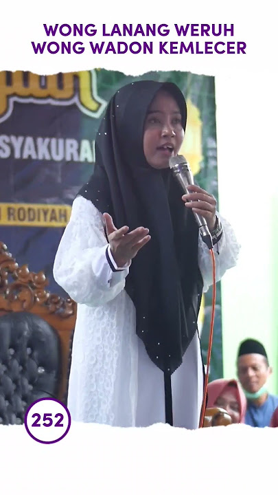Wong lanang weruh wong wadon kemlecer _ lucu ceramah ustadzah mumpuni #mumpuni #ceramahlucu