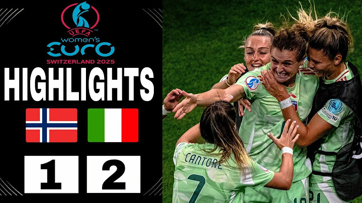 Gol di Cristiana Girelli Oggi | Norvegia vs Italia 1-2 | Gli Highlights | Euro femminile 2025