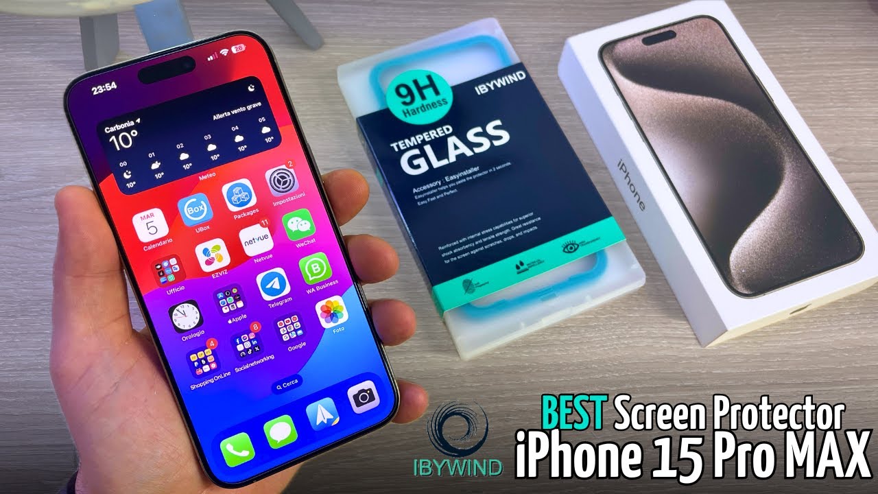 Verre Trempé iPhone 15 Pro｜RHINOSHIELD