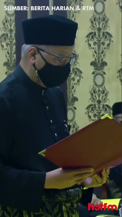 Ismail Sabri angkat sumpah sebagai PM ke-9