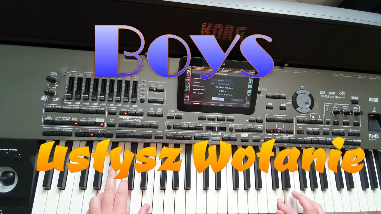 Мальчики - Услышь зов ★KORG PA 4X★