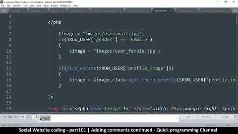Social Website from scratch - Part 101 - Adding comments cont | OOP PHP with MYSQL Database