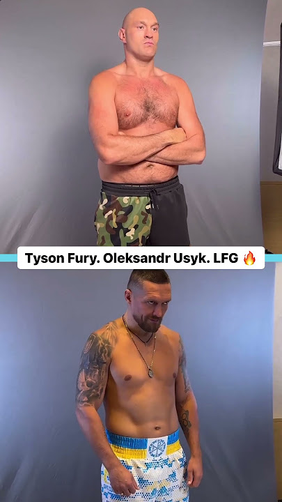 Tyson Fury. Oleksandr Usyk. LFG 🔥