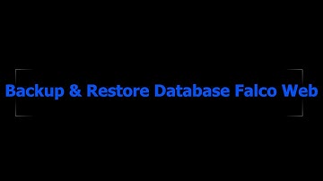 Backup & Restore Sql Database Falco Web Use SQLBackupAndFTP
