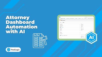 Attorney Dashboard Automation with AI I Peeklogic AI Orchestrator Use Case