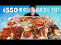 $550 GIANT MEXICAN SEAFOOD FEAST! Spicy LOBSTER & Fried WHOLE FISH