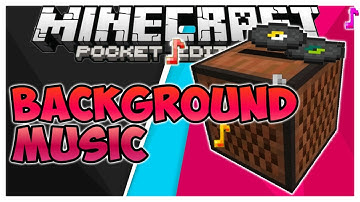 ✔How To Install Background Music in MCPE 1.0 on Android!!!
