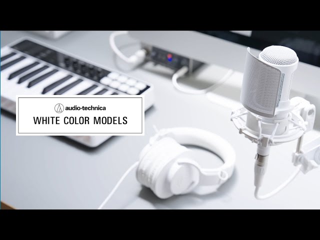 AT2020 CWH オーディオテクニカ Audio-Technica 白 オーディオテクニカ AT2020 CWH 公式ストア限定品 コンデンサー