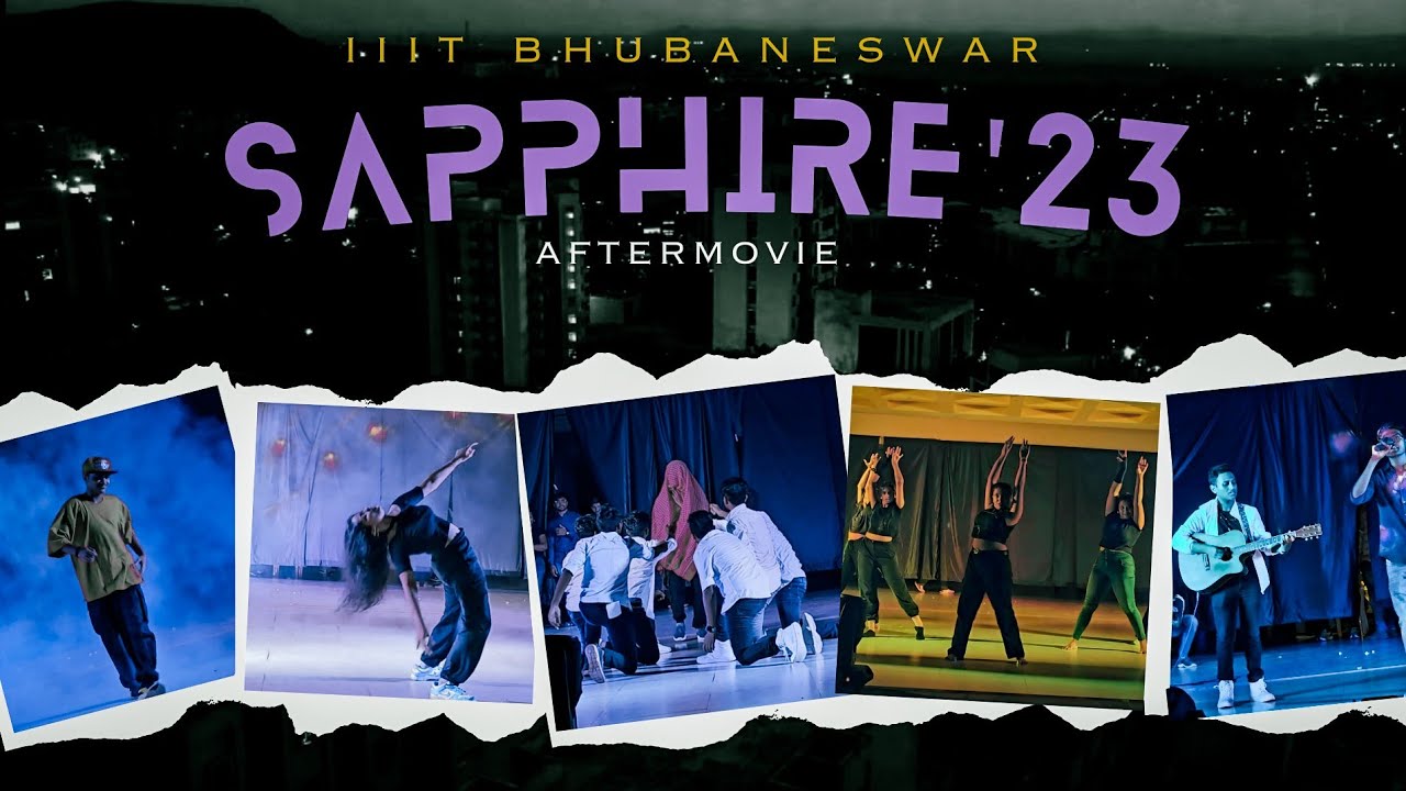 The Grand Cultural Night of IIIT Bhubaneswar | Sapphire 2023 AfterMovie