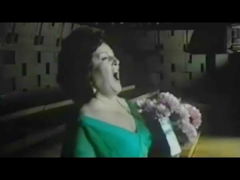 Birgit Nilsson's shocking high note finale - Wien, Wien nur du allein! - 1975 - LIVE footage