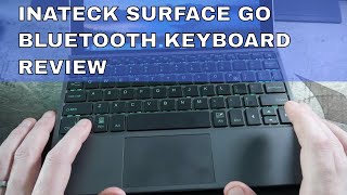 $49 Inateck Surface Go Bluetooth Keyboard Review!