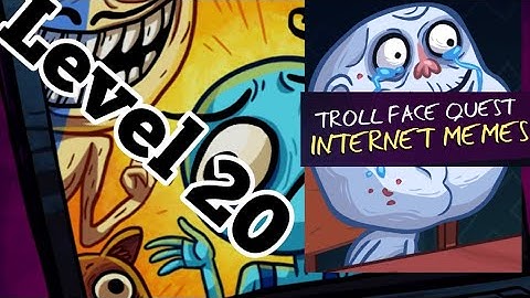 Troll Face Quest Internet Memes Level 20 Solution Android Walkthrough Nivel