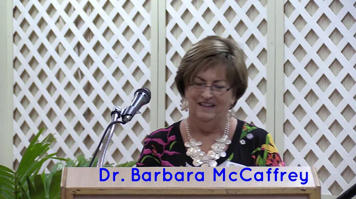 Dr  Barbara McCaffrey   PGI Conference Hawaii