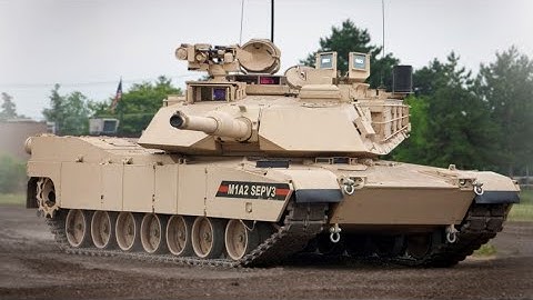 The Battle-Hardened M1 Abrams Tank Keeps Rolling