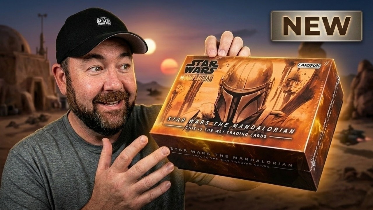 FIRST LOOK at New Star Wars Cards! 2026 CardFun Mandalorian Box