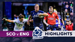 Highlights Scotland V England Guinness Mens Six Nations 2024