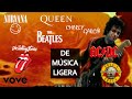 Soda Stereo. Nirvana, Charly García, The Beatles, Queen, Guns N' Roses, AC/DC, Rolling Stones NEEEM