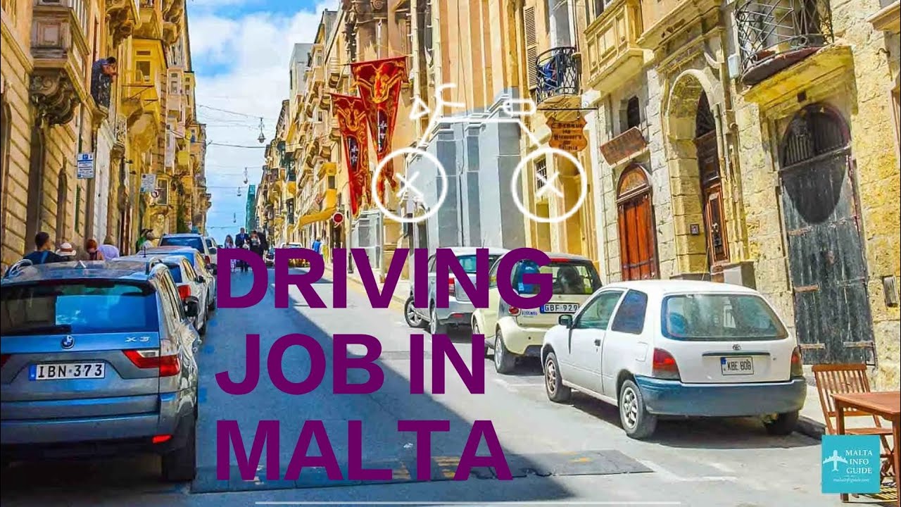 Driving Job in Malta 🇲🇹 malta schengen europe driving jobs YouTube