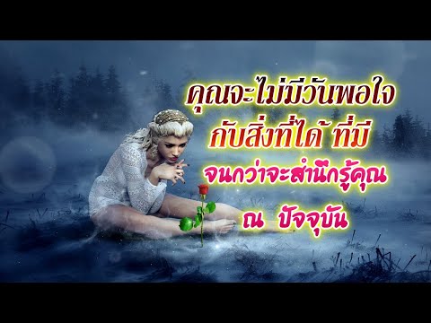 DAY 842 - คุณจะไม่มีวันพอใจ กับสิ่งที่ได้ที่มี จนกว่าจะสำนึกรู้คุณ ณ ปัจจุบัน