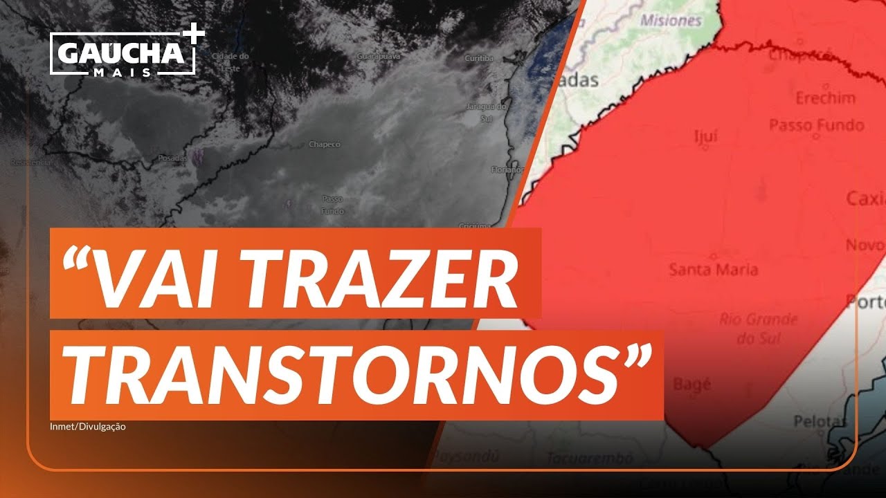 CICLONE EXTRATROPICAL: INMET EMITE ALERTA DE GRANDE PERIGO PARA TEMPESTADE NO RS | Gaúcha+