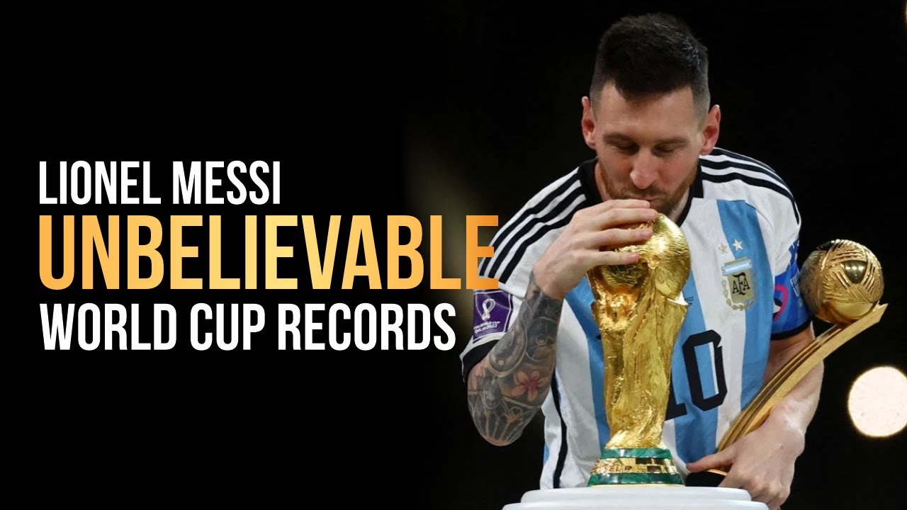 Lionel Messi Unbelievable World Cup Records