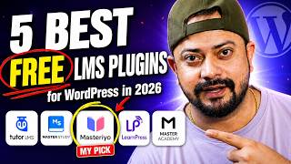 5 Best FREE WordPress LMS Plugins 2026 (Don't Choose Until You See This)