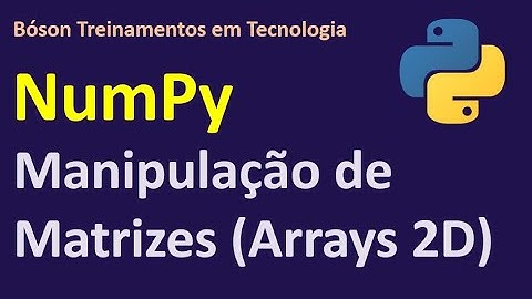 Manipulação de Matrizes em Python com NumPy - 30 Exemplos