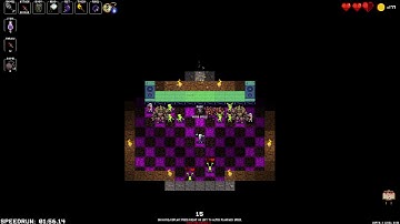 Crypt of the NecroDancer: AMPLIFIED - Tempo All Zones Speedrun - 4:48.21