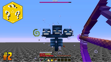 Minecraft - LUCKY BLOCK Wither Boss Battle #2