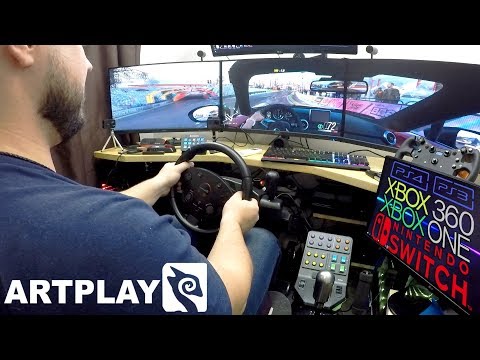 Видео: Самый универсальный бюджетный руль в мире? Обзор Artplays Street Racing Wheel Turbo C900