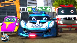 Wheels On The Police Car Nursery Rhymes & More Kids Songs for Children