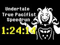 Undertale True Pacifist Speedrun in 1:24:14 (Former WR)