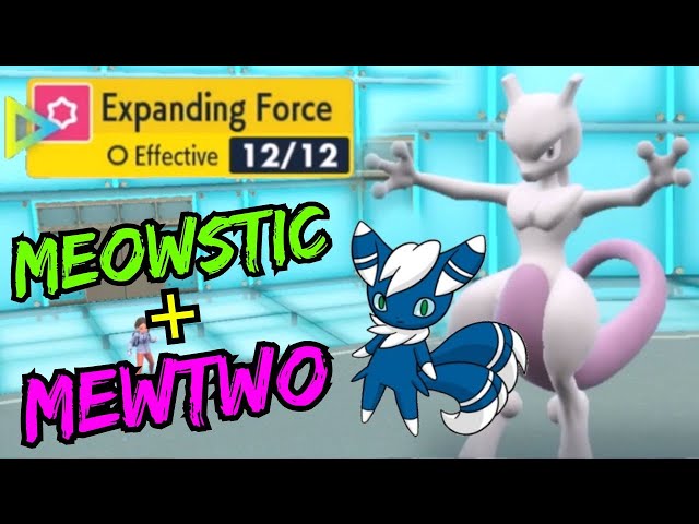 Meowstic and Mewtwo! Pokemon VGC Regulation G 2024 Scarlet and Violet Competitive Wifi Battles class=