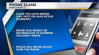 Phone scams reported in White County